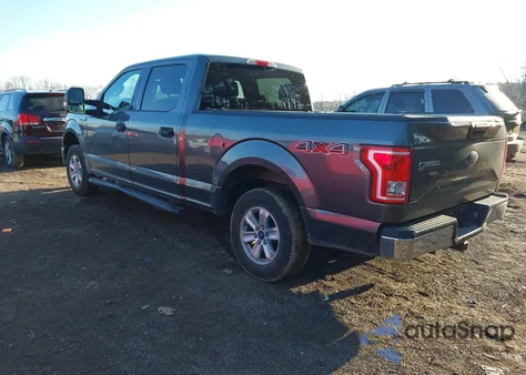 2017 Ford F-150 Xlt из США, поврежденный, VIN 1FTFW1EF4HFC14266